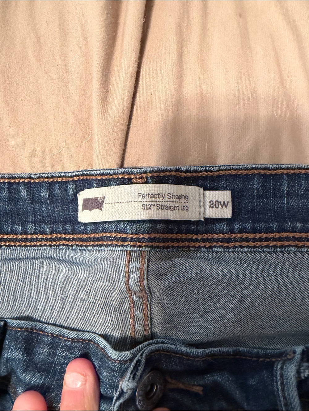 Levi’s Perfectly Shaping 512™ Straight Leg Women’s Jeans - Blue (20W)